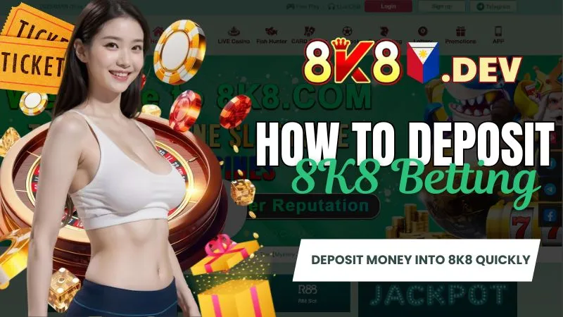 How to deposit 8K8 - Deposit money into 8K8 quickly