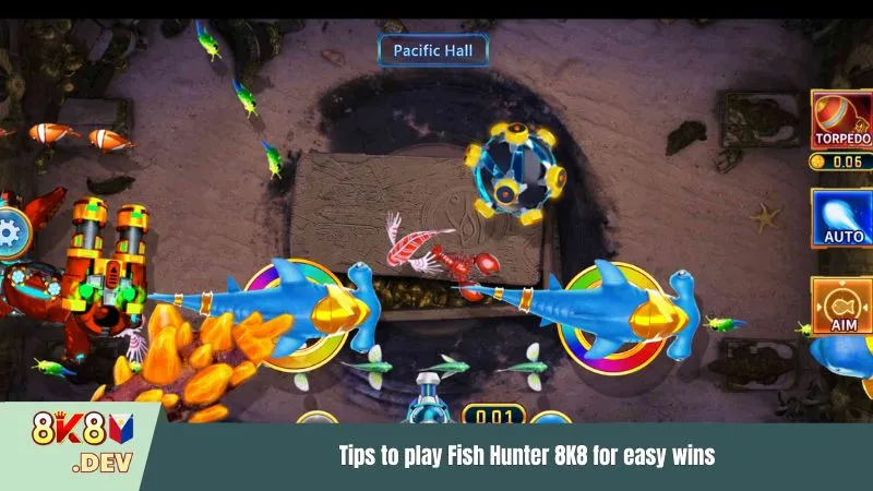 Tips to play Fish Hunter 8K8 for easy wins