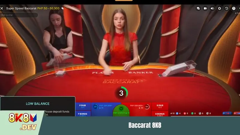 Baccarat 8K8