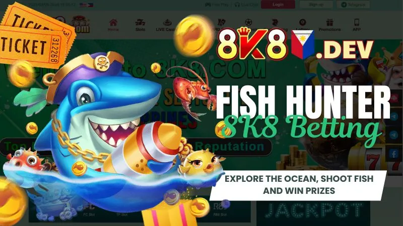 Fish Hunter 8K8 - Explore the ocean, shoot fish and win prizes